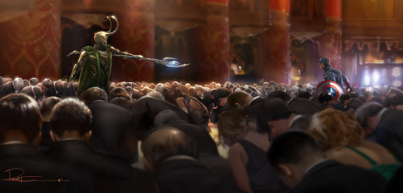 Illustration for article titled Eye-Popping New Concept Art from Avengers, Green Lantern and X-Men: First Class!
